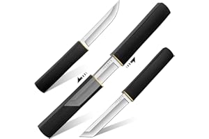 Purple Dragon Hunting Knife,Japanese Hand Forged Hiking Knife,High Carbon Steel Survival Knives for Camping,Outdoor Knife wit