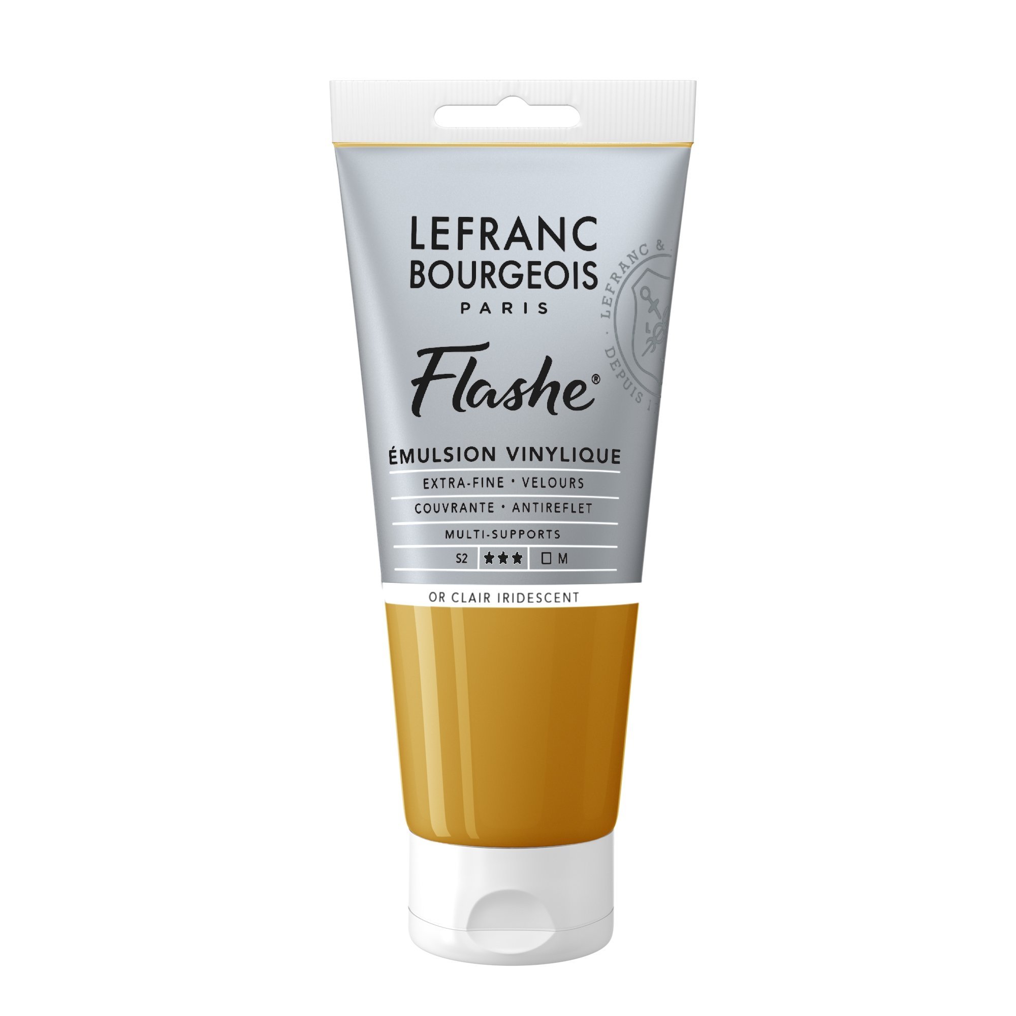 Lefranc Bourgeois Acrylic Vinyl Emulsion, Light Gold Iridescent, 1 stück (1er Pack) — image 1