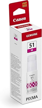 Canon GI-51 Magenta Ink Bottle 4547C001 - 70ml for PIXMA G Series Printers view 2
