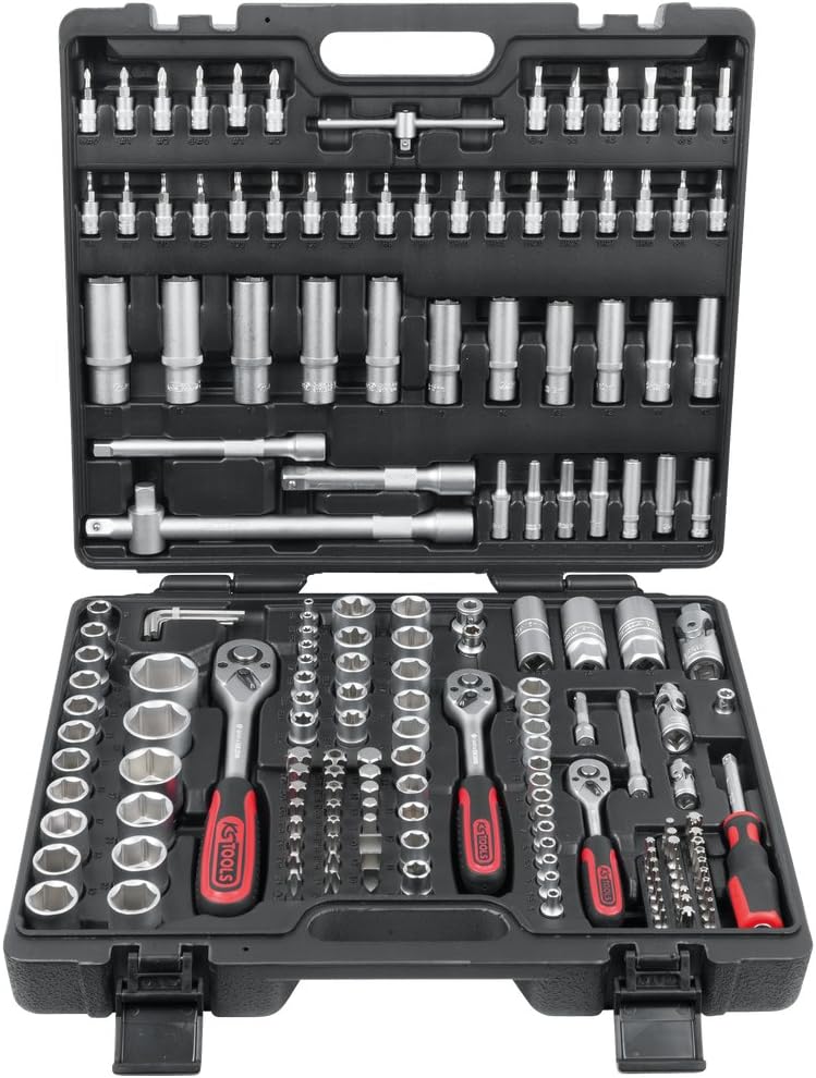 KS Tools 917.0779 1/4" + 3/8" + 1/2" Steckschlüssel-Satz, 179-tlg.
