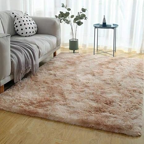 Amazon Com Mladen Soft Fluffy Area Rugs Motley Plush Carpets