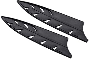 PATIKIL Plastic Safety Knife Cover Sleeves for 8" Chef Knife, 2 Pack Knives Edge Guard Blade Protector Universal Knife Sheath