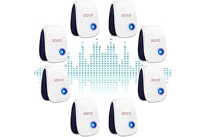 WYEWYE Ultrasonic Pest Repeller, Indoor Pest Repellent 8 Packs,Electronic Plug in Pest Control for Roach, Ant, Rodent, Mouse, Bugs, Mosquito, Spider Repellent for House, Garage, Warehouse, Kitchen