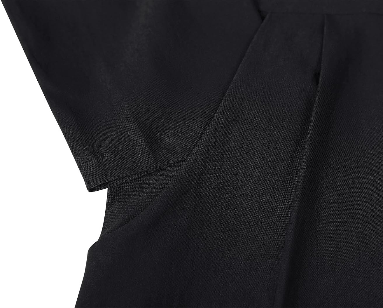 MUXXN Women's Classic Vintage Tie Neck Formal Cocktail Dress with Pocket: Clothing