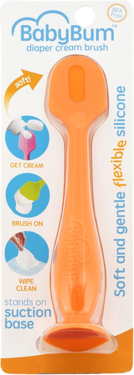 Baby Bum Brush, Original Diaper Rash Cream Applicator, Soft Flexible
