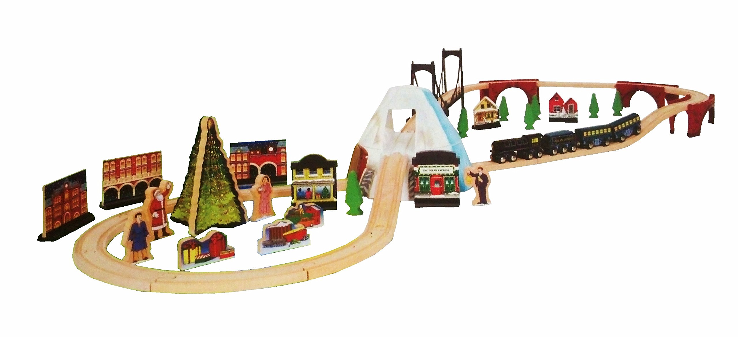 Imaginarium Polar Express Wood Train Set with Bell Buy Online in Oman