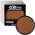 Mehron Scar Wax Special FX Modeling Putty | Moldable Soft Wax for Special FX | Made in the USA | Scar Wax SFX Makeup for Creating Fake Scars, Fake Wounds, Cosplay & Halloween Effects (40 g) (Medium)