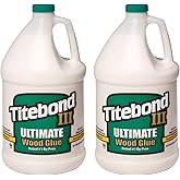 Titebond 1416 III Ultimate - Pegamento para madera, 1 galón (paquete de 2)