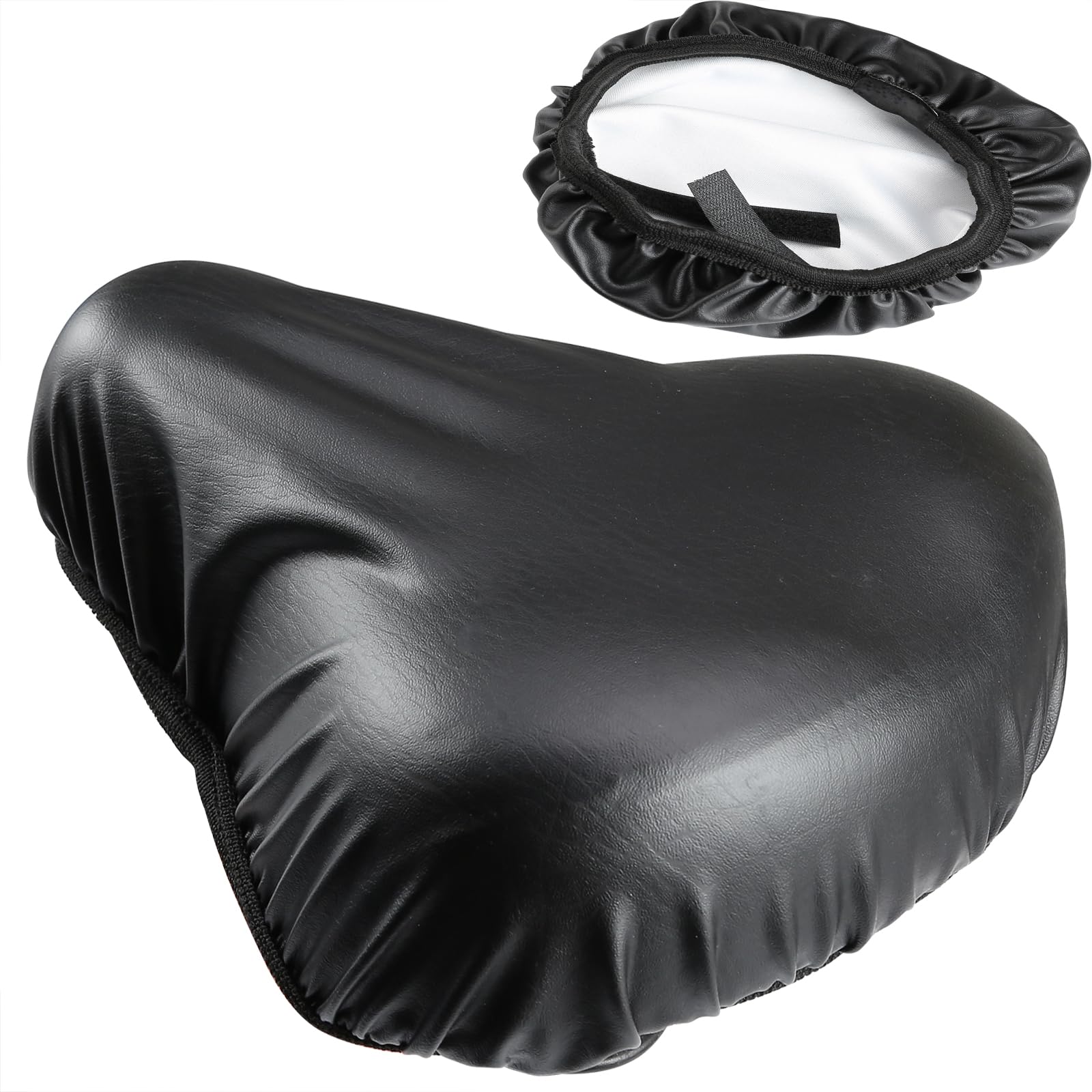 Bicycle Seat Waterproof Sunproof Dustproof Protective Cover Washable Seat Cover for Women Men Outdoor Urban Mountain Saddle Rain Cover