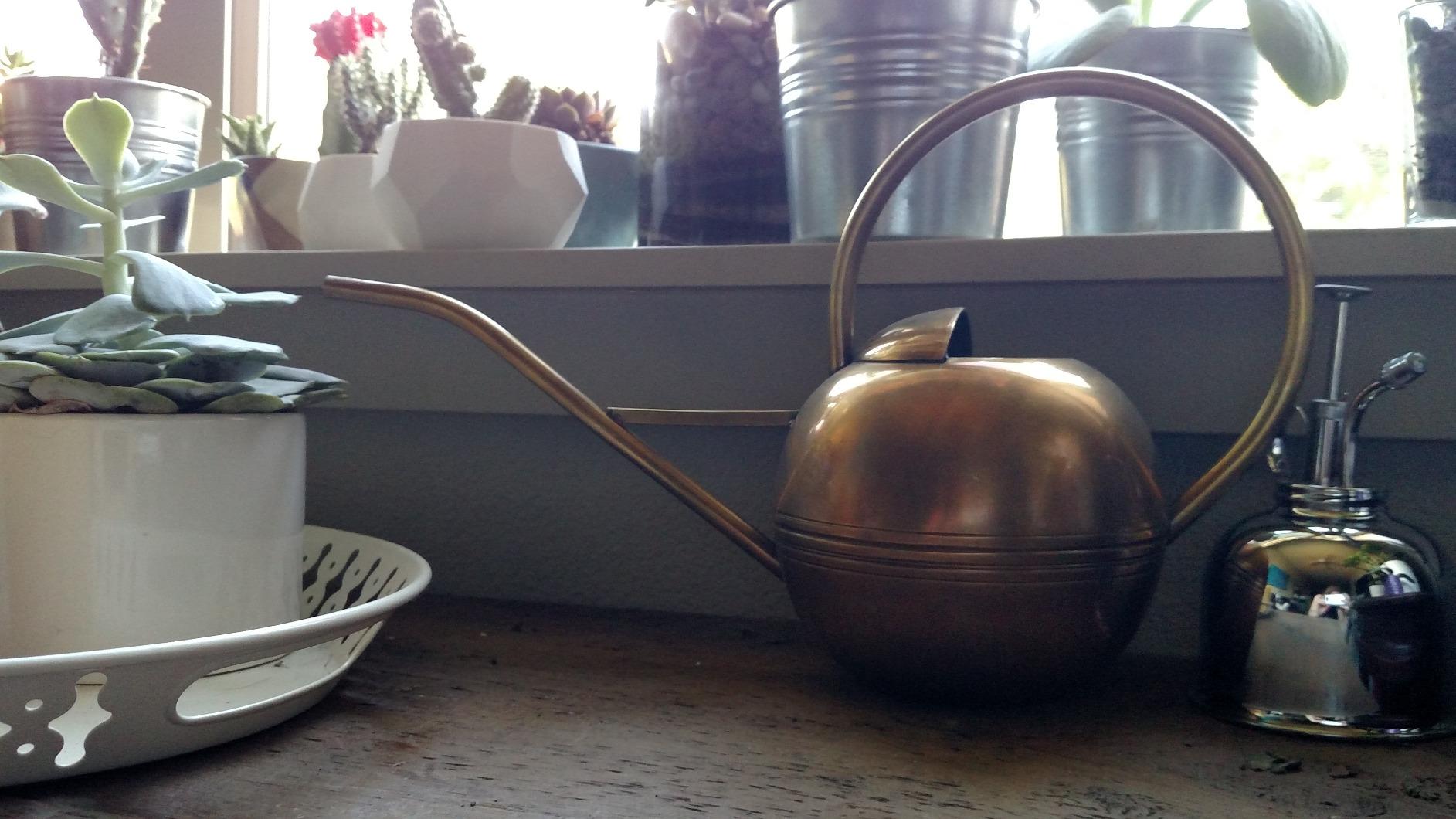 9/mo Finance Achla Designs WC01 Brass Metal Small Watering Can