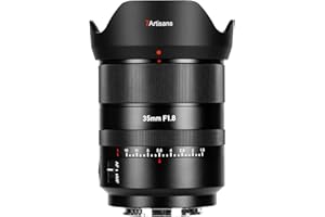 7Artisans AF 35mm F1.8 Full-Frame Auto Focus Portrait Prime Lens Compatible with Sony E Mount Cameras FX A1 A9 A7M A7R A7S A7