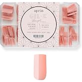 Apres Neutrals Gel-X Margot Box Of Press On Nails, 11 Sizes 00-9, Soft Gel Nail Tip Box (150pcs) (Natural Square Short, 150)
