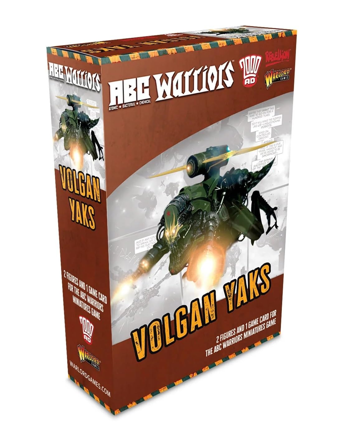 Volgan Yaks - Miniatures for ABC Warriors Highly Detailed 2000AD Miniatures for Table-top Wargaming