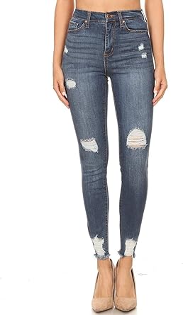 celebrity pink jeans high rise skinny