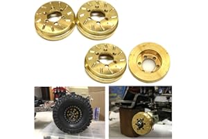 Benedict Harry 4Pcs Internal Wheel Weights for 1/10 RC 1.9"/2.2" Beadlock Wheel Rims