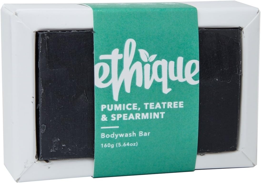 Ethique Eco-Friendly Body Wash Bar, Pumice, Spearmint & Teatree 5.64 oz