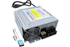YILISAWIN PD9260CV 60A RV Power Converter Charger | Direct Replacement for PD9260C and Inteli-Power PD9200 Series| Auto 3-Stage Battery Charging| 120v to 12v Power Converter
