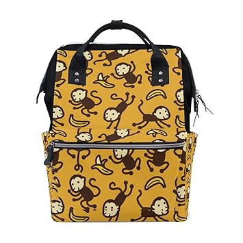 monkey diaper bag