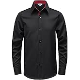 AOTIK Boys Stretch Multi-Use Dress Shirts Wrinkle Free Long Sleeve Button Down Shirts Formal Wedding Prom Shirts