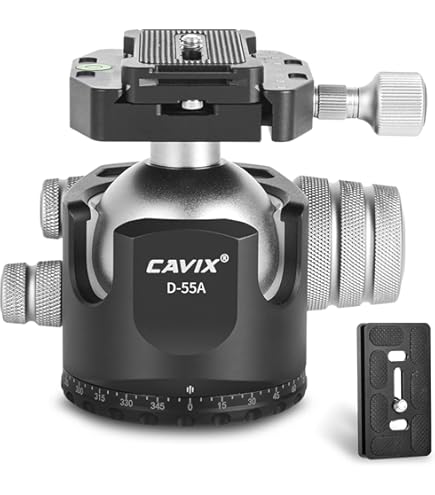 3 Legged Thing AirHed Pro Tripod Head With 360 Degree Panning Base, Arca-Swiss Compatible Ball Head Suitable For Heavier Cameras - Tripod And Monopod Compatible - Darkness (Matte Black) (AHPRODARK - View #14