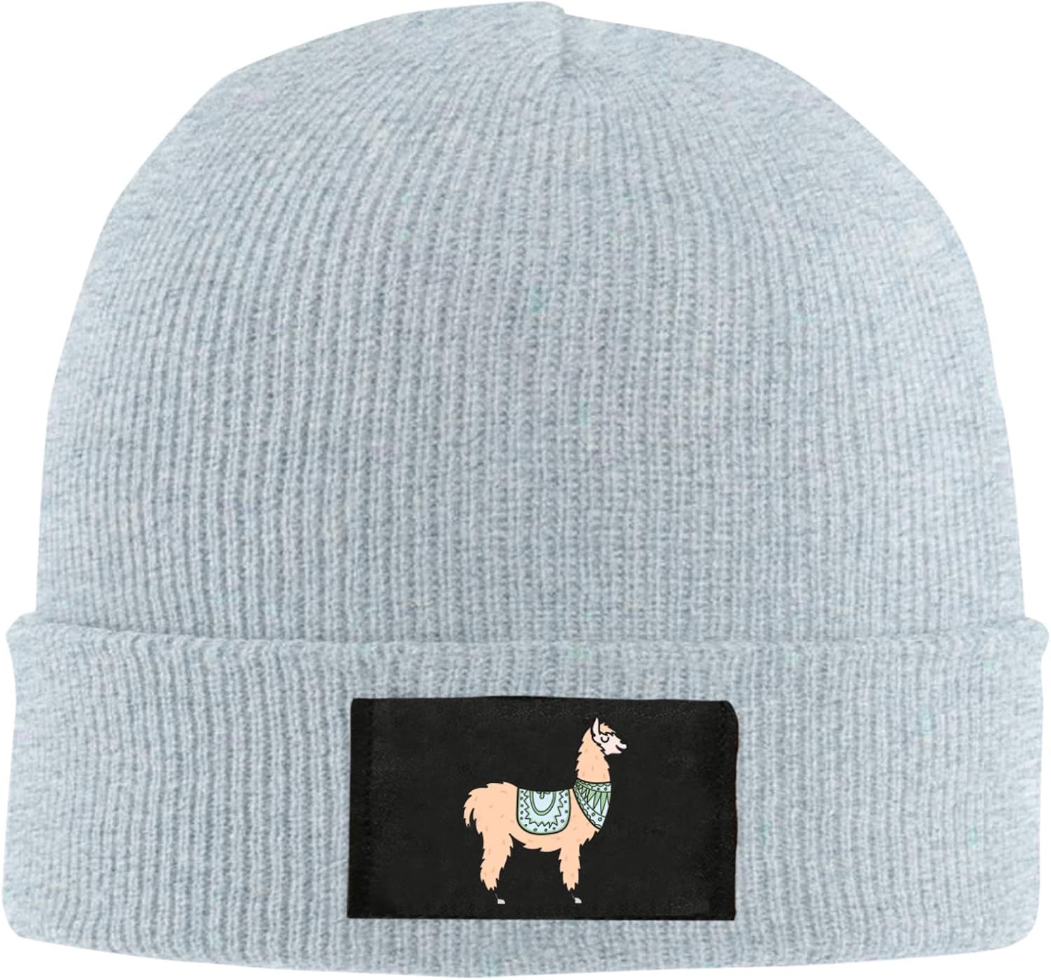 Peru Animal Alpaca Winter Knitted Beanie Hat, Warm Knit Skull Cap for