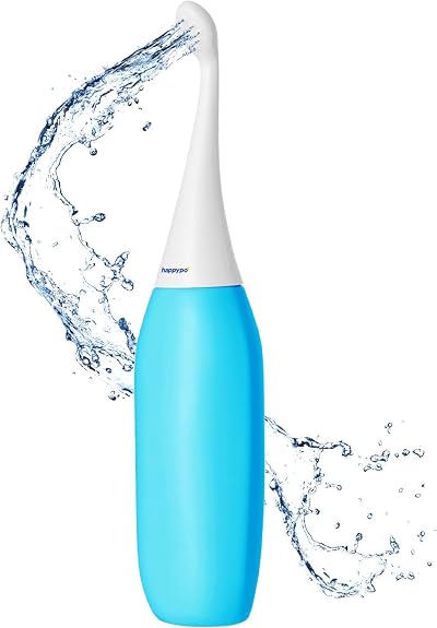 HappyPo The Original Portable Bidet Bottle with Cap and Travel Bag