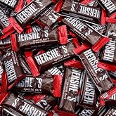 Hershy.s Special Dark Chocolate Bars 10 Oz Bag &ndash; Snack Size Individually Wrapped Mildly Sweet Dark Chocolate Candy, Mini Chocolate Bars for Parties, Candy Bowls, Office Snacks, Gift Bags, Sharing and Everyday Treats