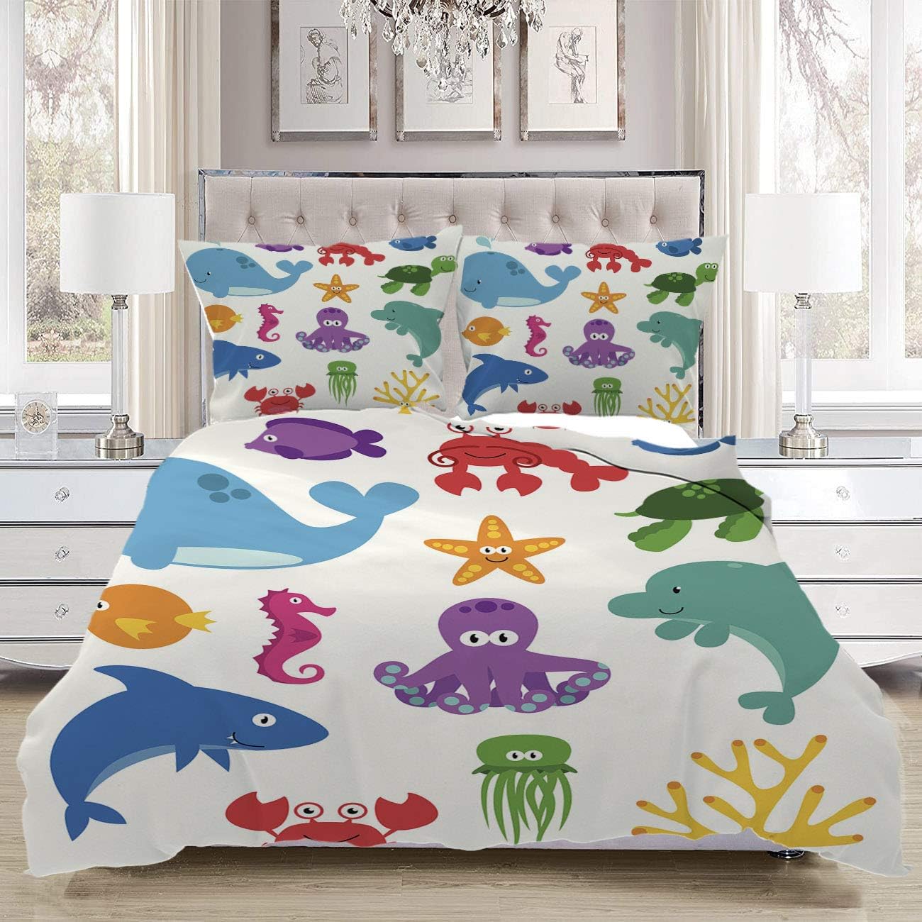 MinGz Cartoon Bedding Comforters,Luxury Soft Comfortable