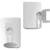 shinar Metal Wall Mount Compatible with Sonos Era 100 Swivels up to 360° / Tilts -70° / +70° Rotation Without Adjusting Screws Max. 12 kg (White)