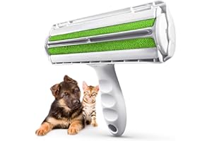 2 BROTHERS WHOLESALE Couch Pet Hair Removal Tool and Roller - Reusable, Easy-to-Clean Dog Hair Remover for Couch and Car, No Batteries or Mess, Ideal for Cat Hair Too