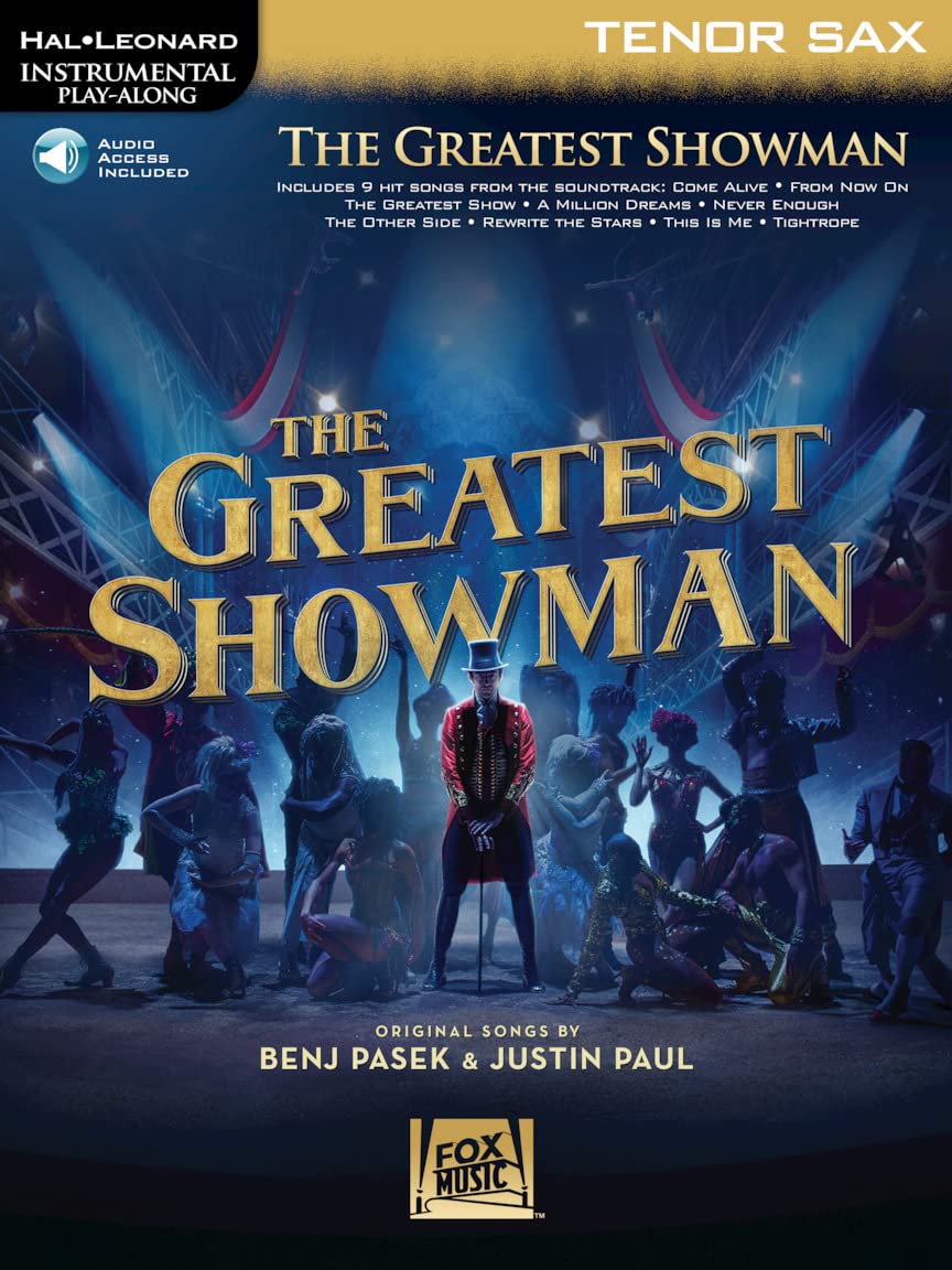 Instrumental Play-Along: The Greatest Showman - Tenor Saxophone (Book/Online Audio)