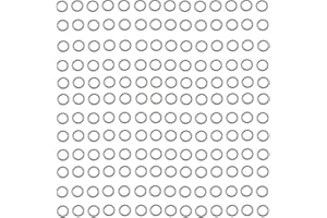 PINHOOLLGO 1000pcs 4mm Stainless Steel Rings Jump Rings Connector Rings for Jewelry Making Necklaces Bracelet Earrings Keychain DIY Craft (Silver, 4mm)