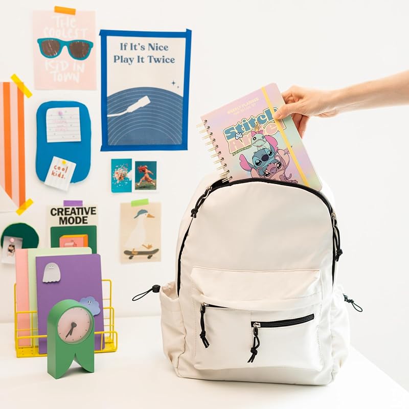 Hausaufgabenheft 2026 2027 Disney Stitch - Schulkalender Schülerkalender Studienplaner Wochenplaner - Terminplaner 2026 2027 A5 - Stitch Schul Sachen Merch Geschenke zur Einschulung