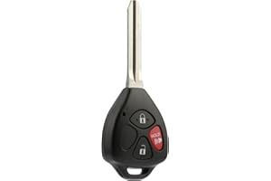 Car Key Fob Keyless Entry Remote fits Toyota 2007-2013 Yaris, 2005-2010 Scion TC (MOZB41TG, 2584A-B41TG)