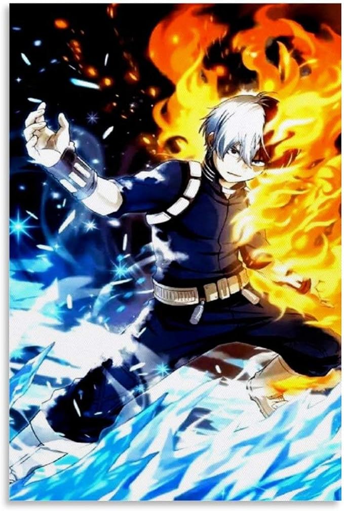 My Hero Academia Todoroki Poster