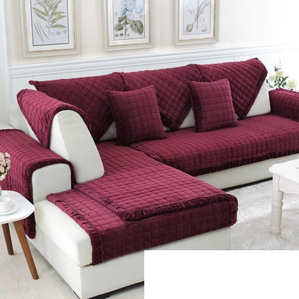 Sofa Towel/Plush Sofa Cover/SlipStyle Sofa Towel/Thicken,Simple Modern