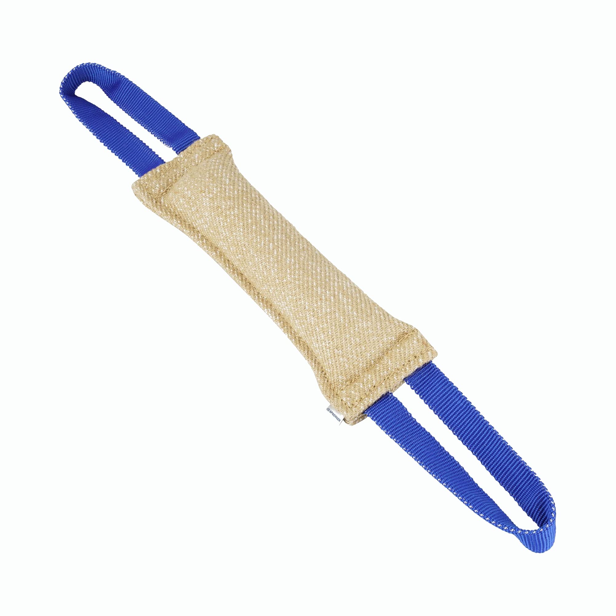 Herm Sprenger - Jute Dog Tug Toy - Jute Dog Training Tool with 2 Handles for Training, Interactive Play, Tough Tug of War, for Small Medium Large Breeds (Medium)
