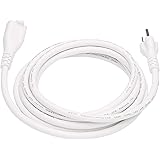 Amazon Basics 10-Foot Extension Cord - 13 Amps, 125V - White