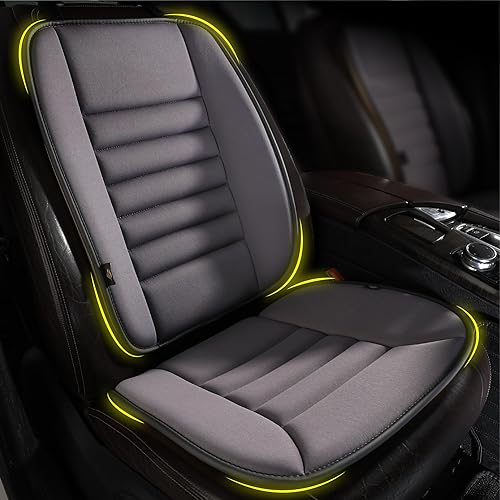 kingphenix Car Seat Cushion with Back Support Pillow: Enhanced