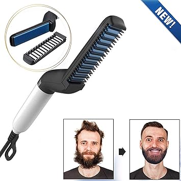Beard Straighteners For Men Quick Beard Straightener Styler Comb