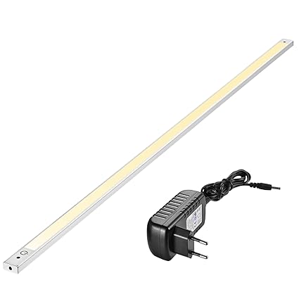 90cm LED Unterbauleuchte 3000K, Sensor Switch, flach, überall montieren, aufkleben, Inklusive Alle Zubehör, LED Nachtlicht, k