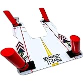 EyeLine Golf Speed Trap - Build Confidence, Improve Your Swing with Slice and Hook Corrector, Swing Trainer, Path Aid, Greater Distance, Made in USA, Polycarbonate Base