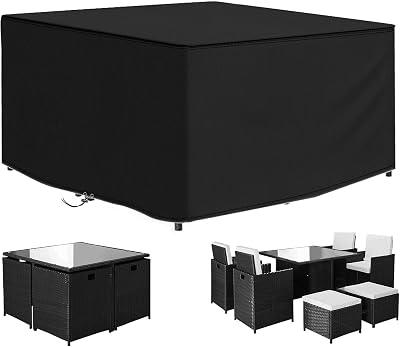 Funshot Large 300x250x90 cm Patio Furniture Cover Waterproof 420D Oxford