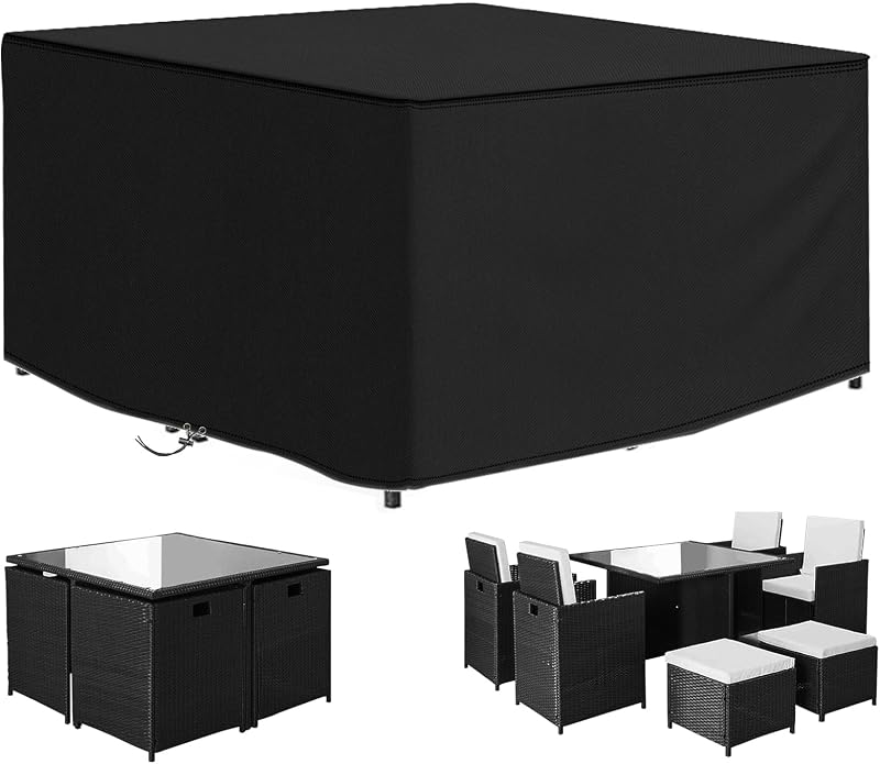 Funshot 250x200x90 cm Outdoor Furniture Cover 420D Oxford Waterproof UV