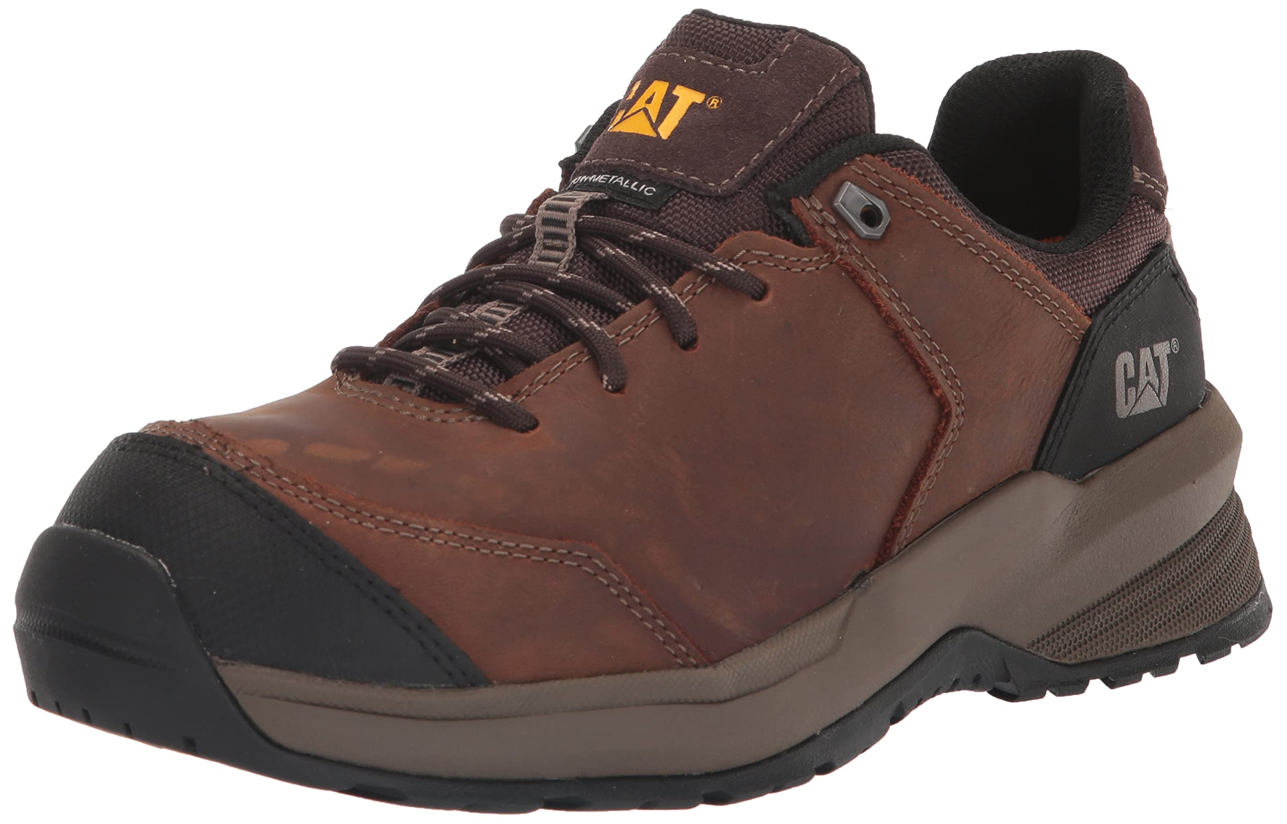 Photo 1 of Cat Footwear Men's Streamline 2.0 Leather Ct Construction Shoe,Clay ,11,M