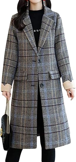 Amazon Zhongjue ジュージェン ロングコート レディース チェック柄 チェスター コート ゆったり ファッション ラシャコート通勤 おしゃれ 洋服 10ベージュ コート ジャケット 通販 Amazon Zhongjue ジュージェン ロングコート レディース チェック柄 チェスター コート ゆったり ファッション ラシャコート通勤 おしゃれ 洋服 10ベージュ コート ジャケット 通販