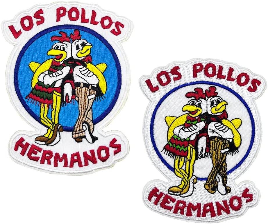Mixed Media - Halloween Costume Cospaly Los Pollos Embroidered iron on Patches