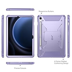 Fintie Shockproof Case for Samsung Galaxy Tab S9 FE