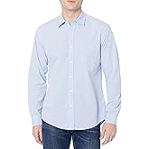 Amazon Essentials Men's Regular-Fit Long-Sleeve Casual Poplin Shirt