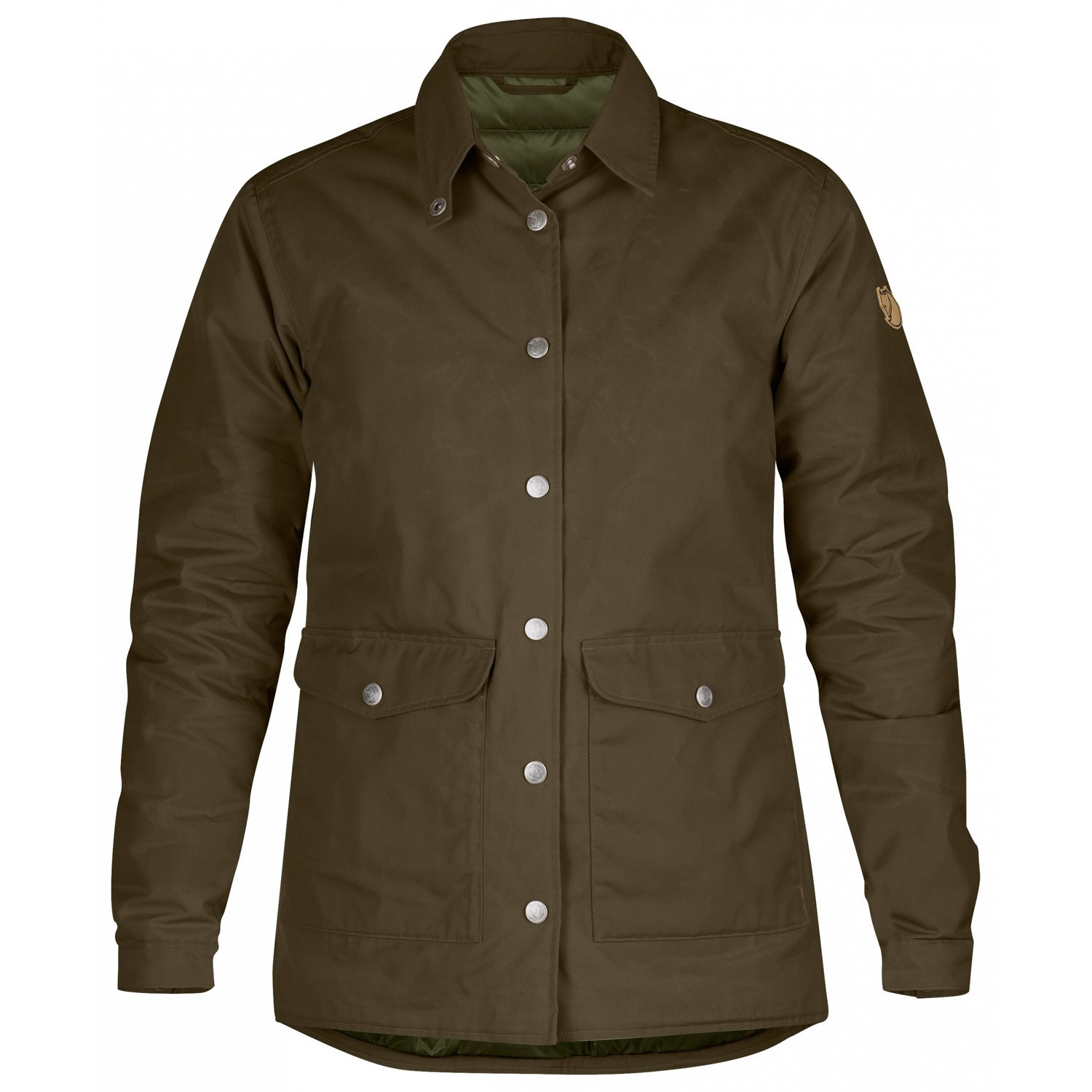 FJALLRAVEN F89712-633 Down Shirt Jacket No. 1 W Dark Olive M
